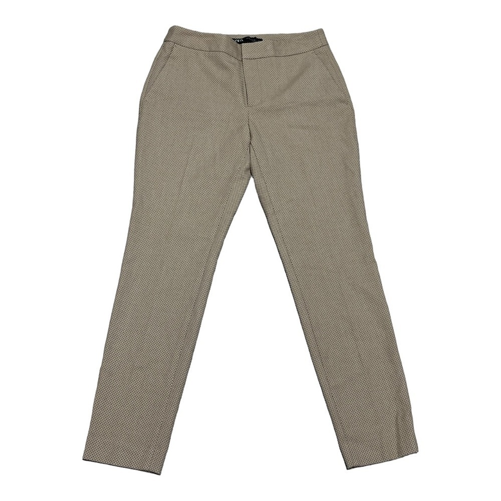NWT ZARA Tan Trousers Dress Pants Size‎ 2